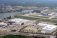  - Southwest Airlines Headquarters in the foreground - Dallas Love Field. - by Zane Adams