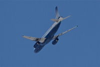  - United Airlines Airbus A320 departing Palm Springs RWY 13R. - by Mark Kalfas