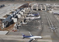  - Tom Bradley International Terminal at LAX, under renovation and is due to open in 2013.  - by Mark Kalfas