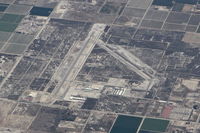  - Jacqueline Cochran Regional Airport/KTRM from FL340. - by Mark Kalfas