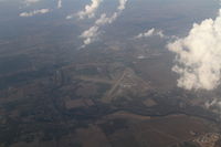  - Janesville, Wisconsin, Southern Wisconsin Regional Airport seen on a 101 heading descending though 12,000 on the JVL5 arrival into O'Hare. - by Mark Kalfas