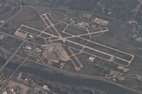  - Moline, Illinois, Quad City International Airport from 28,000', on a 251 heading en route to KLAS from O'Hare. - by Mark Kalfas