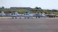  - Visiting and resident aircraft. - by Roger Winser