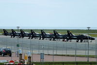  - Hawk T.1A's of RAF 208(R) Sqdn based at RAF Valley - by Chris Hall