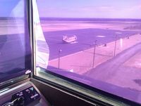  @ Mackall Aaf Airport - Apron at Mackall AAF from tower - by Jon Raines