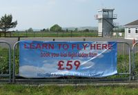  - Flexiwing flying school at Pembrey Airport. - by Roger Winser