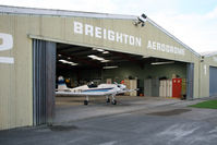  - Hangar 2, Breighton Airfield, September 2011. - by Malcolm Clarke
