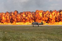  - pyros during the Masters of Mayhem show - by Florida Metal