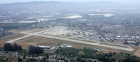 - Watsonville airport from the air. - by Ted Ziemba