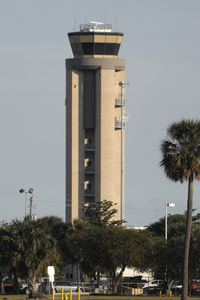 - The air traffic control tower at Ft. Lauderdale Hollywood International Airport - by Bruce H. Solov