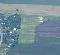  - A view of the Battle Lake Municipal Airport facing east at 5500'. - by Kreg Anderson