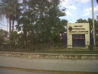  - The entrance of the  Toussaint Louverture International Airport of Port-au-Prince (PAP) - by Jonas Laurince