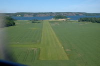  @ ESVE - Approach of Stegeborg airstrip in Zweden. In the background is Slätbaken, an arm of the Baltic sea. - by Henk van Capelle
