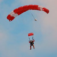  - Sponsored charity tandem skydive with Skydive Swansea. - by Roger Winser