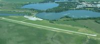  @ Elbow Lake Municipal - Pride Of The Prairie Airport - Elbow Lake Municipal Airport on the downwind leg for runway 32. - by Kreg Anderson