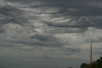  - 3rd & final photo showing only the last parachuter. - by Becky Thompson