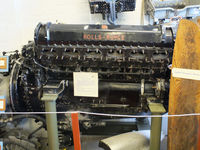  - Rolls Royce Griffon 57 engine displayed at the Dumfries and Galloway Aviation Museum - by Chris Hall