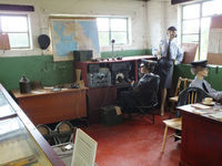 - inside the former RAF tower which is now part of the Dumfries and Galloway Aviation Museum - by Chris Hall