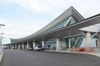  - A view of the Arrivals section of the Arrivals and Departures hall at Buffalo Niagara International Airport.  - by aeroplanepics0112
