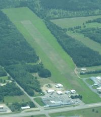  - A shot of Morey's Airport in Motley, MN from 3500'. - by Kreg Anderson