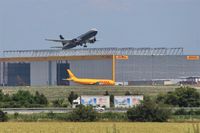  - Unusual outbound traffic on rwy 26L with a load of government issues on board.... - by Holger Zengler