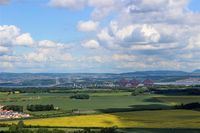  - That is what you can see four seconds after your aircraft has lift off on runway 26 (and you have got seat 18F).Bye bye Edinburgh, we´ll come back! - by Holger Zengler