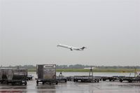  - It´s raining cats and dogs but both runways are open....... - by Holger Zengler