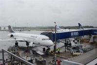  - View from Edinburgh airport main building to western apron..... - by Holger Zengler