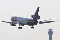  - FedEx Mcdonnell Douglas MD-10-10F, FDX398 arriving from Memphis on RWY 28 at O'Hare International. - by Mark Kalfas