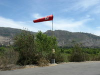  - Rwy 04 Windsock in a strong wind with gusts forcing some landing go-arounds on Rwy 22 - by Doug Robertson