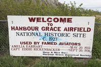  @ CHG2 - Information board of Harbour Grace Airfield - by Andy Graf-VAP