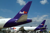  @ Cologne Bonn Airport - FDX tails - by Wolfgang Zilske