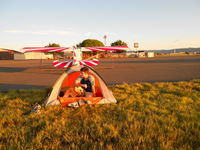  @ Raton Muni/crews Field Airport - Camping out with N571SA on the airfield at Raton  - by E.Oltheten