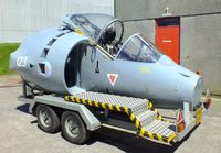  - Harrier cockpit mock-up at Fire Section. - by Derek Flewin