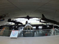  - Boeing B-52D Stratofortress dominating the the American Air Museum, Duxford - by Chris Hall