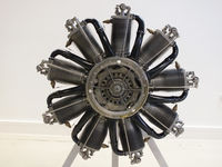  - Le Rhône 9C 80 hp nine-cylinder rotary engine - by Chris Hall