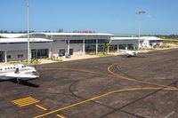  - The new terminal building of Vilankulo Airport FQVL Mozambique 2012. - by Matthias Reuter