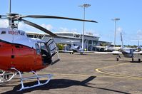  - Vilankulos' busy apron with new terminal building in background. - by Matthias Reuter