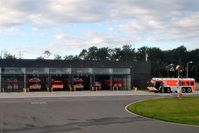  - Fire station at taxiway from new rwy 25R.... - by Holger Zengler