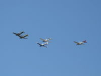  - Navions in formation flight over 26, Wings Over Camarillo Airshow 2012 - by Doug Robertson