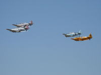  - Condor Squadron in formation flight over 26, Wings Over Camarillo Airshow 2012. - by Doug Robertson
