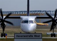  - Just the point where apron 1 meets taxiway W1..... - by Holger Zengler