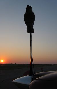  - Clever way to keep birds away from your plane... - by Kreg Anderson