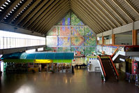  - Stained glass windows of Sandakan Airport. - by Mir Zafriz