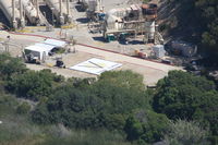  @ Elwood Onshore Facility Heliport - Ellwood Onshore facility heliport - by Nick Taylor
