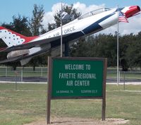  @ Fayette Regional Air Center Airport - Fayette Regional air center airport, La Grange Tx. entrance - by dennisheal