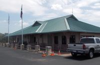  - BRENHAM TEXAS TERMINAL OFFICE AND 50'S RESTAURANT HOME OF THE $100 HAMBURGER - by dennisheal
