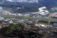  - Eastern side is for civil aviation, western side is military. - by Mir Zafriz