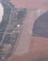  - Battle Lake Municipal Airport as the sun sets on a September Saturday evening. - by Kreg Anderson