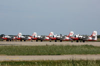  - 5 Conair S2 Firecat just arrived from the continent for the fire season - by BTT